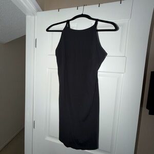 Lululemon Align High-Neck Dress with built in shorts Black 8 Like New